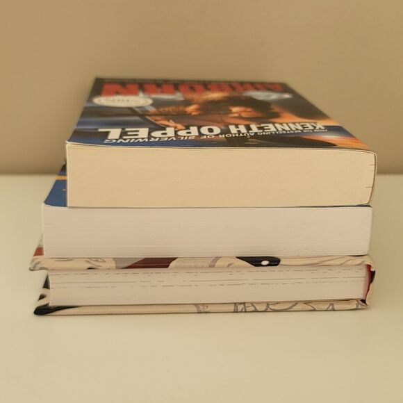 Kenneth Oppel Book Set Airborn Inkling Boundless Signed By Author #484 - Picture 7 of 10